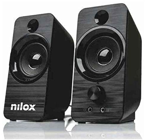 ALTAVOZ PC NILOX 6W NEGRO