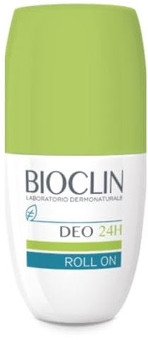 Bioclin Deo 24h - Deodorante Roll On Pelli Sensibili Delicata Profumazione, 50ml