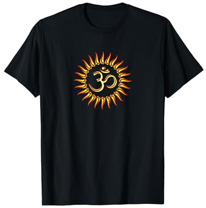 OM Mantra, Yoga, Buddhismus, Symbol, Sonne, Spiritualität T-Shirt