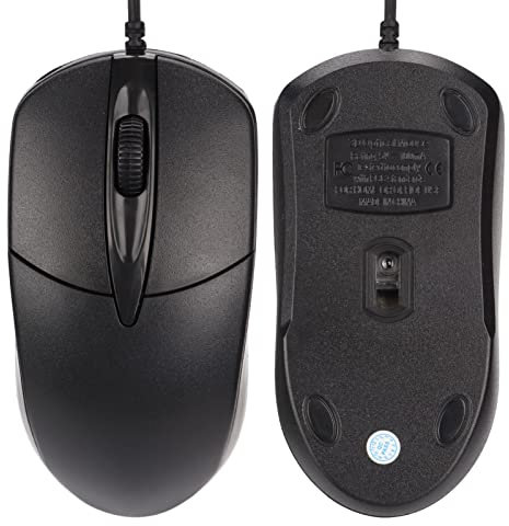 Annadue Beheizter Maus, USB kabelgebundene Computer Maus, ergonomisches Design, 3 Stufen Einstellbare Temperatur, 1600DPI Erhitzte Maus für für OS X System