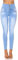Koucla Jeans High Waist Damen Skinny Jeans Jeanshose Corsage Look (34, Hellblau)