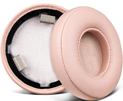 SOULWIT Professionelle Ersatz Ohrpolster für JBL Live 460NC/Live 460 NC Kabelloser Wireless On-Ear-Kopfhörer, Ersatzpolster mit weicherem Protein-Leder, Schaumstoff zur Geräuschdämmung