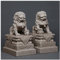 REOTEL Löwe Skulptur Deko Chinesische Feng Shui Löwe Statue Groß Löwe Figur Paar Wächterlöwen FOO Dogs Statue Kunsthandwerk Ornamente für Zuhause Büro Dekoration, Geschenk