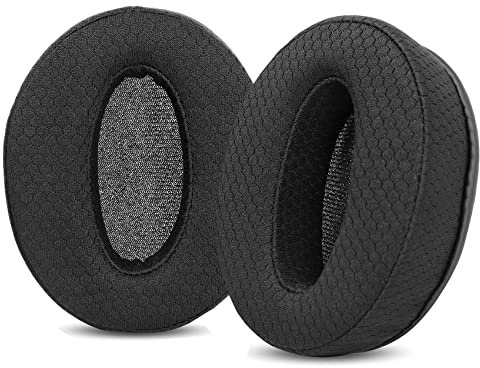 TaiZiChangQin HA-SR625 Upgrade Ear Pads Ear Cushions Replacement Compatible with JVC HA-SR625 HA SR625 Headphone Fabric Earpads