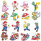 Diamond Painting Kit Enfant, 16 Pièces 5D Diamond Painting Autocollants Kits Enfants, DIY Peinture Diamant Autocollant, Kit Mosaïque pour Enfants, Broderie Diamant pour Enfants et Débutants Adultes