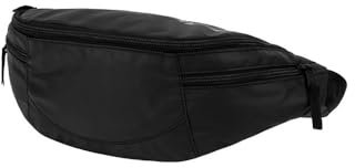 PITBULL - Bauchtasche Herren und Damen, Hüfttasche Herren Logo, Damen Bauchtasche Sport, Gürteltasche, Bauchtaschen für Herren, Männer Bauchtasche, Hüfttasche Outdoor für Damen - Schwarz
