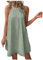 Leichte Strandkleider Knielang Sommerkleider Midi Kleid SchmetterlingsäRmel Strickkleid Mit GroßEm Rollkragen Kleid Weiss Lang Brautladen Elegante Kleider GrüN Damen Strickkleid Lang Zauberstern