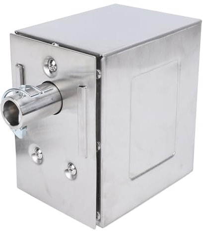 Hztyyier Moteur de Rôtissoire pour Barbecue en Acier Inoxydable 45 W, Torsion de 200 à 250 Kg pour Agneau Entier, Porcelet, Poulet avec Rotation Stable pour Les Dîners de Famille, (Prise