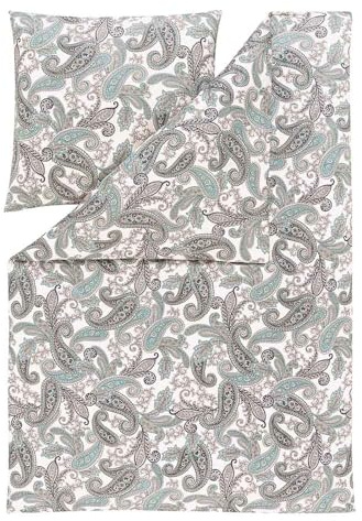 ESTELLA Mako Jersey Bettwäsche 135x200 Amadeus 6955-290 Mint