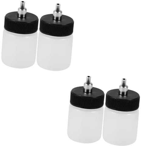 Operitacx 4pièces Récipient De Pigment Pour Airbrush Tasse Amovible Pour Peinture Spray Capacité Élevée Pratique Et Économique