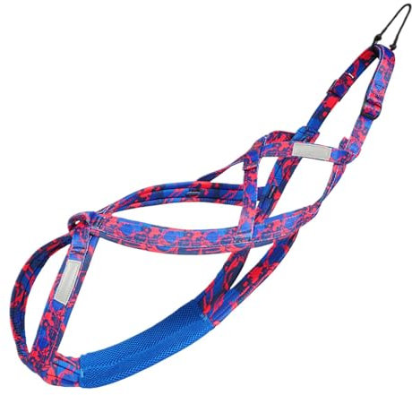 Zuggeschirr für Hunde - Welpengeschirr Verstellbares Reflektierendes Hundegeschirr - Atmungsaktives Hundetrainingsseil Outdoor Hundeseil für Kleine Große Hunde