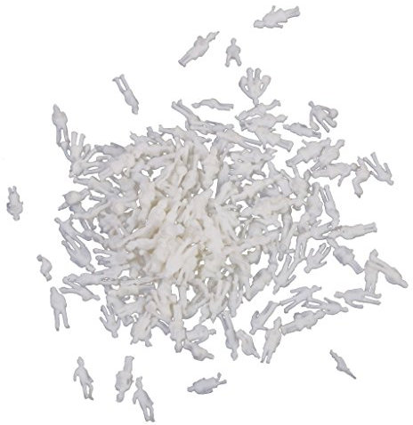 JANZU Model People Figures Maßstab 1: 200 Packung Mit Ca. 100 Stück Assorted Style