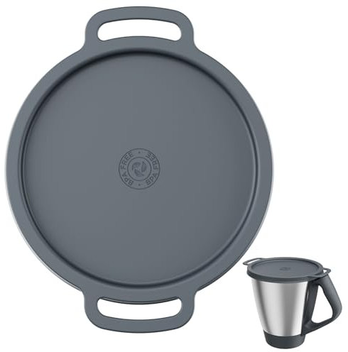 OTOmitra Couvercle en silicone pour Thermomix TM6/TM5 - Sans BPA - Couvercle Thermomix - Couvercle en silicone durable pour accessoires Thermomix - Passe au lave-vaisselle