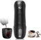 Eznaobo Machine à Café Portable de Voyage, 3 En 1 Machine à expresso électrique portable, Chauffage rapide, Capsules et Café Moulu, Cafetiere Expresso Pour Bureau, Maison, Voiture