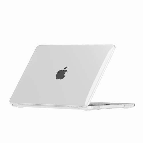 Lunivop Schutzhülle für MacBook Neo 13 Zoll Hulle 2026 (Modell A3404) mit A18 Pro Chip, hohe Transparenz, schlanke Wärmeableitung, Polycarbonat, hart, Anti-Vergilbung Kratzfest (klar)
