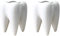 2 Pièces Jardinières pour Plantes D'intérieur Jardinière en Forme De Dent Pots en Terre Cuite Pot De Fleur De Dents Planteur Succulent Mini-Pots Bureau Blanche Cactus Porte-Crayons