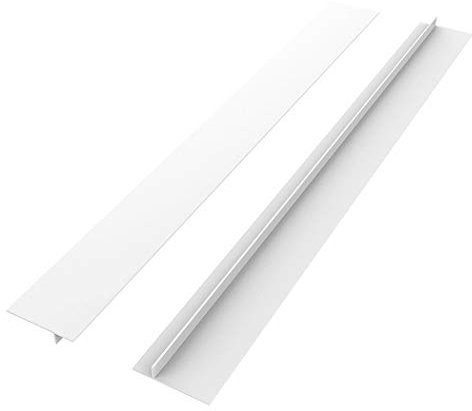 LUVODI Silicone Stove Counter Gap Cover Spill Bits Guard Seal Oven Gap Filler Flexible Heat-Resistant Easy Clean and Trim for Kitchen Cooker Work Surface, 2 Pack