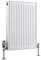 Milano Compact White Type 21 Horizontal Double Panel Plus Convector Radiator - 600mm x 400mm