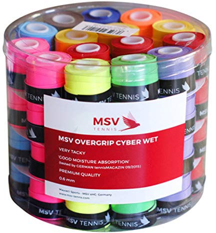 MSV Overgrip Cyber Wet, 60/Pack Tennisovergrip 60er Pack