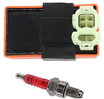 AISEN CDI Zündeinheit Offen Zündkerze für KEEWAY F-Act 50 Focus 50 Matrix 50 Pixel 50 RX6 50 RX8 50 RY6 50 RY8 50