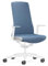 Interstuhl Bürostuhl Pure Interior Edition - Der Schreibtischstuhl der Sich an Gewicht und Bewegung anpasst - ergonomische Smart-Spring Technologie - Made in Germany (1D-Armlehne, Blau | Weiß)