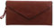 Long & Son Women's Envelope Style, Wristlet,Shoulder, Clutch Bags. 120343 (Brown Tan)