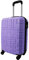 R.Leone Valigia EasyJet 45x36x20 cm Trolley Bagaglio a mano in ABS 4 Ruote Autonome (Lilla, 611 Valigia 50x33x20cm)
