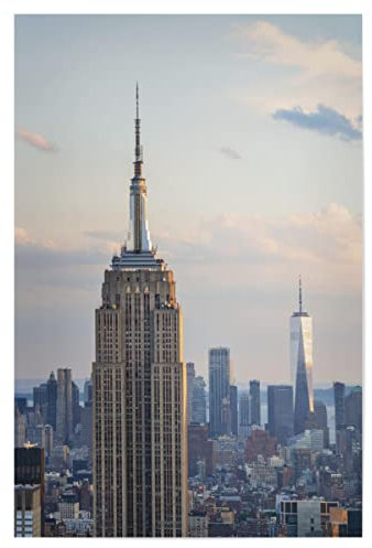 artboxONE Poster 60x40 cm Städte Empire State Building - Bild Empire State Building bildende Kunst Brooklyn