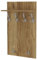 AKKE Garderobenpaneel Wandgarderobe Mit Ablage Wandpaneel Garderobe PVC Maxi Canyon-eiche 100cm x 60 cm