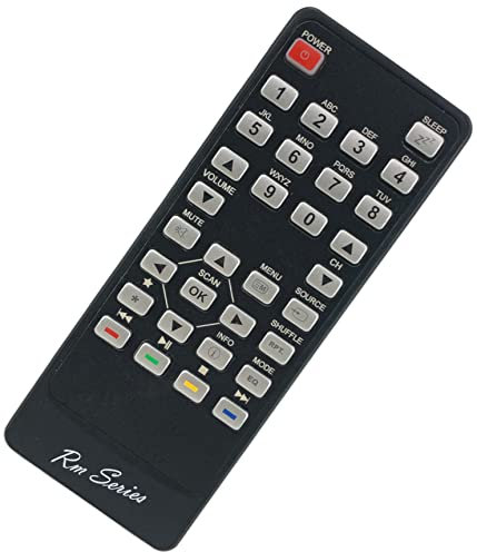 RM Series Replacement Remote Control Compatible for Pure Evoke F3 Radio DAB+ DAB FM Bluetooth Internet