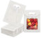 NBEADS 24 Pcs Sacs en Papier avec Fenêtre, Sac Papier Kraft Sacs en Papier avec Poignées Sac Papier Cadeau pour Emballer Cadeaux de Banquet Biscuits Bonbons, Blanc, 16×12×6.2cm