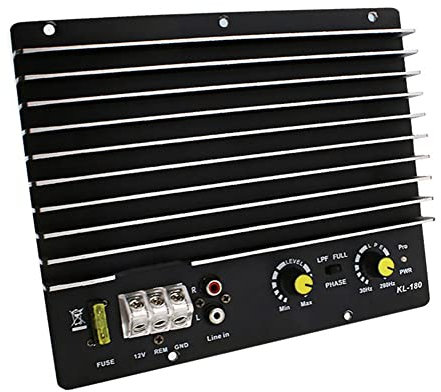 Yeruvce 1000W 12V Car Audio Power Amplifier Audio DIY Amplifier Board Auto Player -180