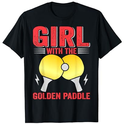 Spielerin Girl Frauen Damen Outfit! Tischtennis T-Shirt