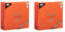 Papstar, 50 Servietten ROYAL Collection 1/4-Falz 40 cm x 40 cm nektarine, #84813 (Packung mit 2)