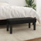 Gecheer Sitzbank Polsterbank Bank Flurbank Bettbank Betthocker Garderobenbank Schlafzimmer Wohnzimmer Eingangsbereich Flur Schwarz 70 x 30 x 30 cm (B x T x H) Kunstleder Sperrholz