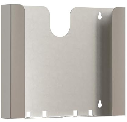 EUROPAPA® Wandhalterung für Handschuhe, Edelstahl Handschuhspender, Handschuhhalter, Handschuh Halterung anwendbar auf EUROPAPA 100x Einweghandschuhe Nitrilhandschuhe, Kapazität 1 Box