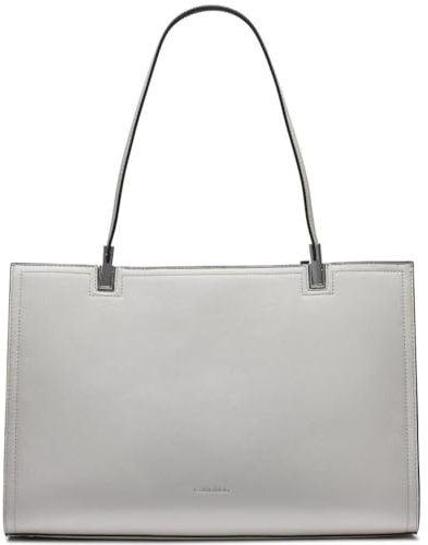 Calvin Klein Verne Tragetasche mit 3 Fächern, Schwarz/Cherub White/Dove, Einheitsgröße