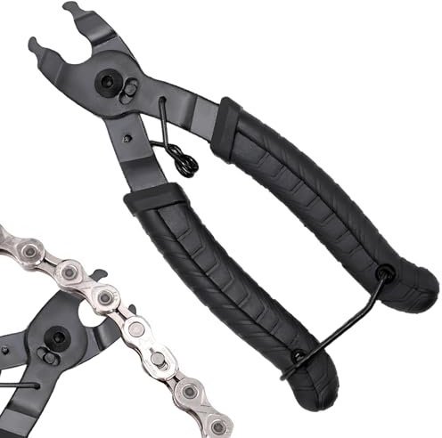 1 Pcs Bike Chain Link Removal Tool Convenient Quick Link Pliers Road Bikes Mountain Bikes Chain Link Pliers Remover Plier Bike Chain Tool Compatible with All Speeds Bike Chains Repairing.