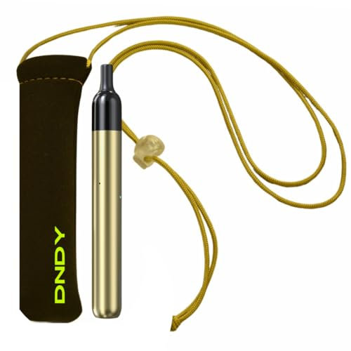 Custodia Tracolla Compatibile con Kiwi Spark Wenax M1 Wenax M2 e Altre E-Cig Cover Per Sigaretta Elettronica Morbida Protettiva Progettato DNDY Shop Non e' Un Prodotto Ufficiale Kiwi (NERO)