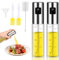 KOOSREEL Spray Huile Cuisine 2 Pièces 100ML, Air Fryer Oil Spray Huile Cuisine, Huile en Spray Cuisine Alimentaire Pour Et Friteuse D'air Anti Goutte, Convient Pour le Barbecue et les Grillades