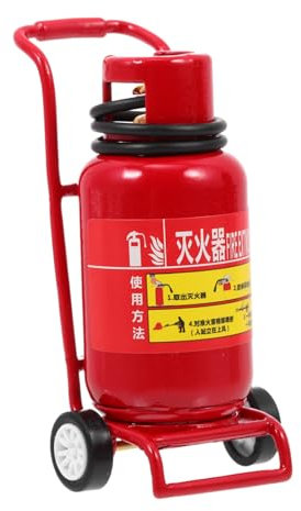 BESPORTBLE Miniatur-feuerlöscher Spielzeug Für Spielhaus-Trolley Flammensperre-Spielzeug Miniaturen Ornament Für DIY-Dekorationen