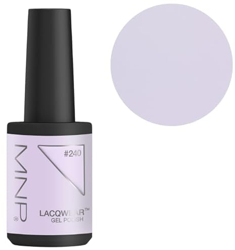 Easy removal semi-permanent nail polish Lacqwear 240 Lilac Dream Smart Line MNP 10ml