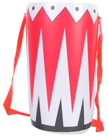 BESPORTBLE Tambour Gonflable PVC Instrument de Musique Portable pour Garçon Fille Fête Cosplay Accessoire Scène et Sécurisé