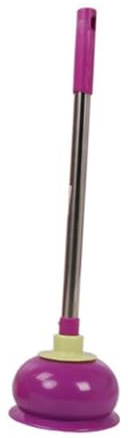 SAFIGLE Sturalavandini in Acciaio e Gomma Stantuffo Ventosa per WC Intasato Strumento per Pulizia Bagno e Rapida