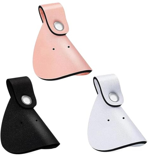 3 Stück Nasenschutz Sonne, Nasenschutz Für Brille, Sonnenschutz Nase, In Schwarz Weiß Rosa, Bequemer Nasenschutz Sonne, Weiche Silikon Nasenauflagen Für Brillengestelle, Ideal Für Täglichen Komfort