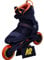 K2 Trio Lt Rollerschuhe Black - Orange 49