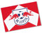 RB Leipzig Arrow Flagge L, Unisex One Size - Original Merchandise