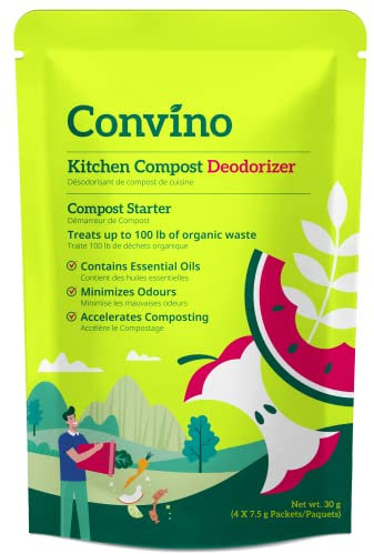 Convino: Un acelerador de compost que ayuda a reducir el olor a residuos de cocina