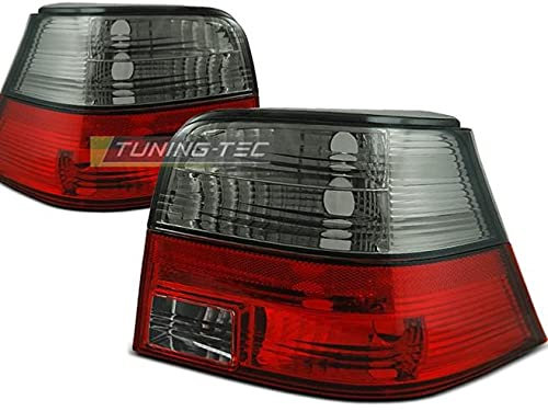 Shop Import Paar Rückleuchten kompatibel mit V. Golf 4 97-03 Smoke Red - 27336409
