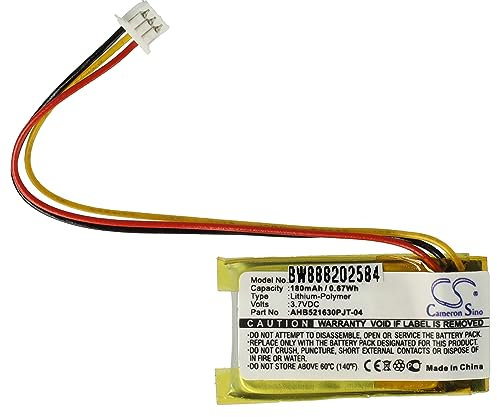 vhbw Akku kompatibel mit Logitech G502, G703 Lightspeed, G304, 810-006368 kabellose Maus (180 mAh, 3,7 V, Li-Polymer)